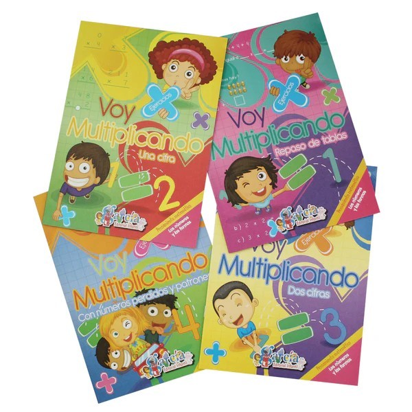 LIBRO ACT. VOY MULTIPLICANDO GARCIA 4 TIT. 1405 PZA